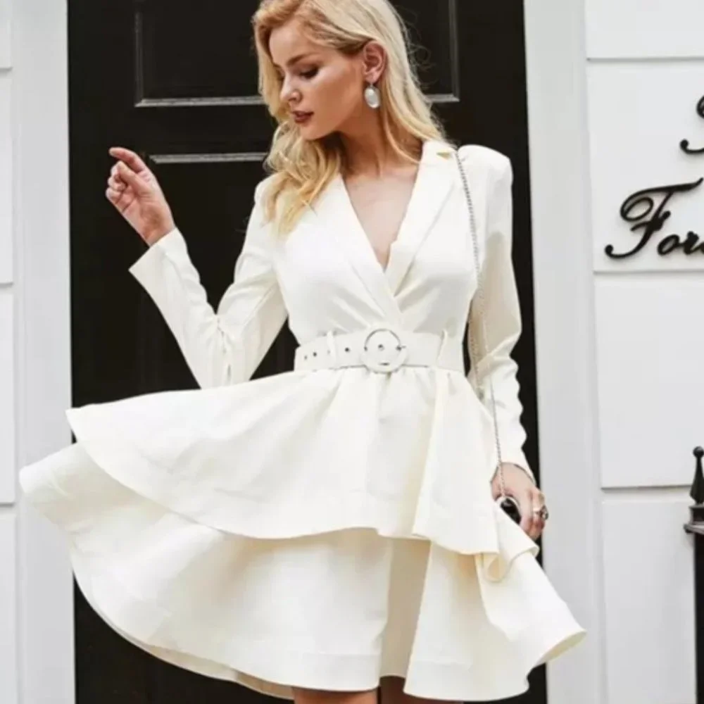 OFF WHITE DRESS - Picture 1 of 4
